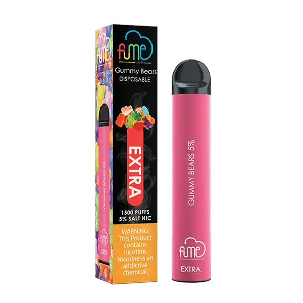 BUY 1 GET 1 FREE Gummy Bears Fume Extra | Vape Amazon India Fume