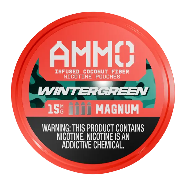 BUY 1 GET 1 FREE Wintergreen AMMO Nicotine Pouches | Vape Amazon India AMMO