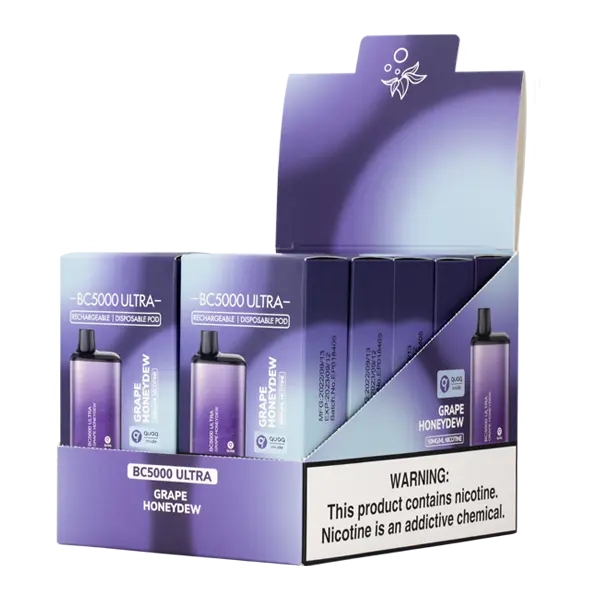 BUY 1 GET 1 FREE Grape Honeydew BC5000 Ultra | Vape Amazon India EBCREATE