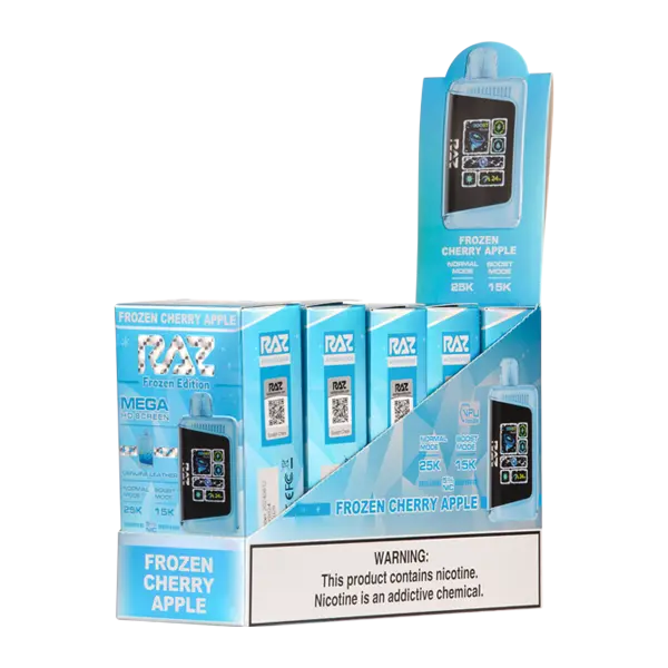 BUY 1 GET 1 FREE Frozen Cherry Apple RAZ LTX 25000 | Vape Amazon India RAZ