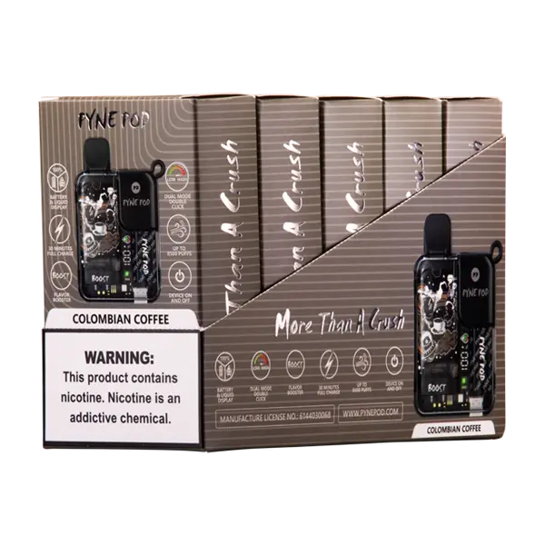 BUY 1 GET 1 FREE Colombian Coffee Pyne Pod Boost | Vape Amazon India Pyne Pod