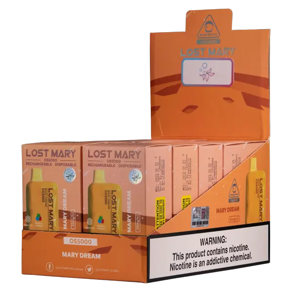BUY 1 GET 1 FREE Mary Dream Lost Mary OS5000 | Vape Amazon India Lost Mary