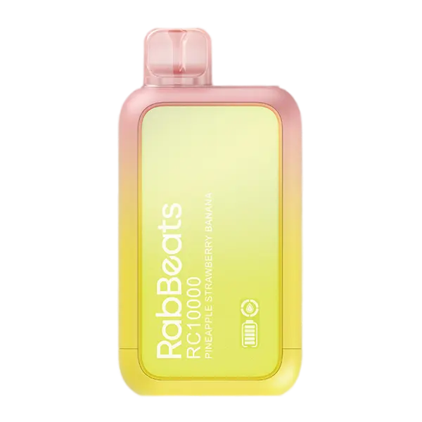BUY 1 GET 1 FREE Pineapple Strawberry Banana RabBeats RC10000 | Vape Amazon India