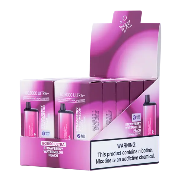 BUY 1 GET 1 FREE Strawberry Watermelon Peach BC5000 Ultra | Vape Amazon India EBCREATE