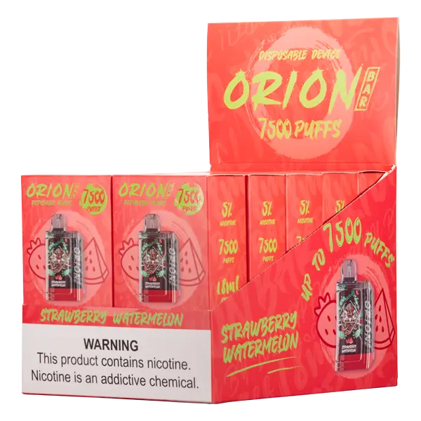 BUY 1 GET 1 FREE Strawberry Watermelon Orion Bar 7500 | Vape Amazon India Lost Vape
