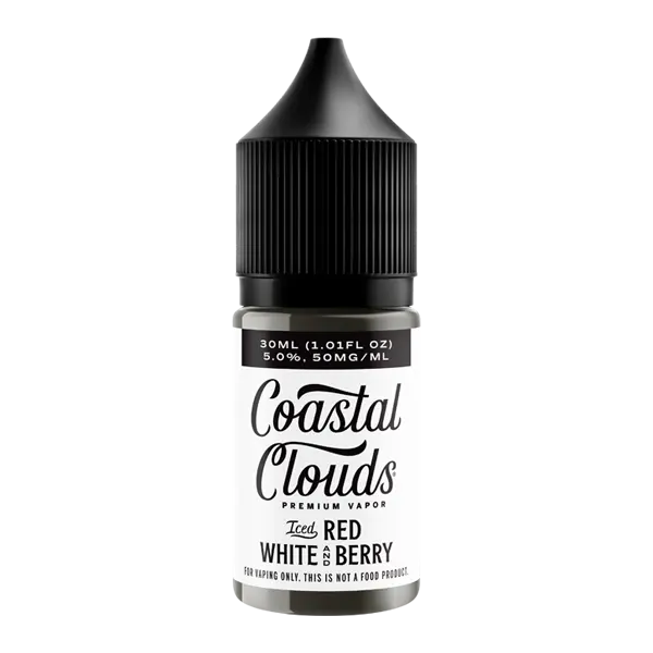 BUY 1 GET 1 FREE Red White & Berry Iced Coastal Clouds Salt Nic | Vape Amazon India