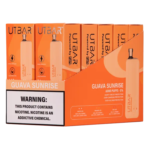 BUY 1 GET 1 FREE Guava Sunrise UT Bar | Vape Amazon India Flum