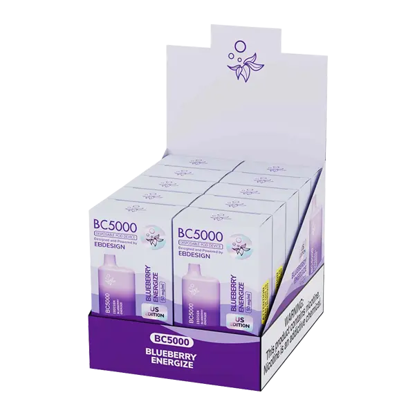 BUY 1 GET 1 FREE Blueberry Energize BC5000 | Vape Amazon India EBCREATE