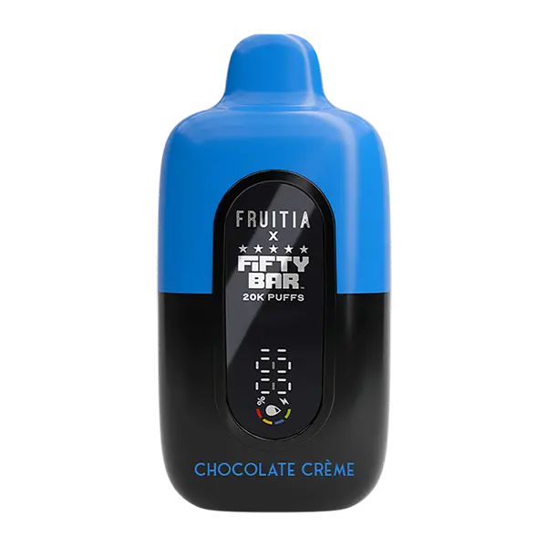 BUY 1 GET 1 FREE Chocolate Creme FRUITIA X Fifty Bar 20K | Vape Amazon India