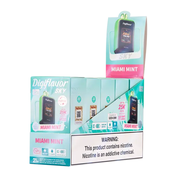 BUY 1 GET 1 FREE Miami Mint Digiflavor Sky | Vape Amazon India Digiflavor