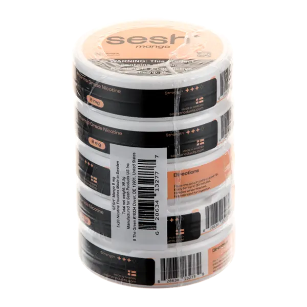 BUY 1 GET 1 FREE Mango Sesh Pouches | Vape Amazon India Sesh