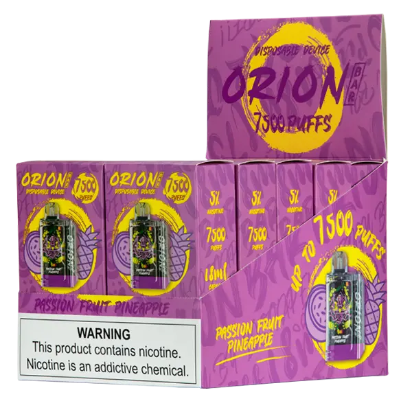 BUY 1 GET 1 FREE Passion Fruit Pineapple Orion Bar 7500 | Vape Amazon India Lost Vape