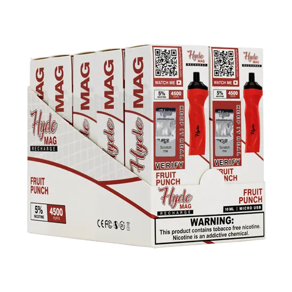 BUY 1 GET 1 FREE Fruit Punch Hyde Mag | Vape Amazon India Hyde Disposables