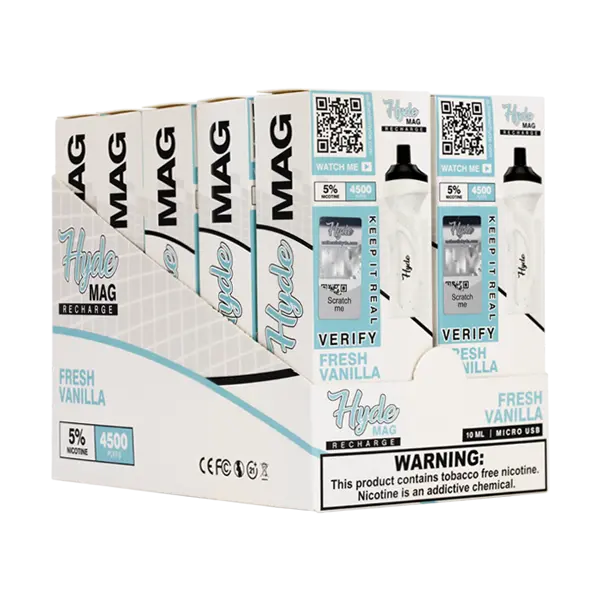 BUY 1 GET 1 FREE Fresh Vanilla Hyde Mag | Vape Amazon India Hyde Disposables