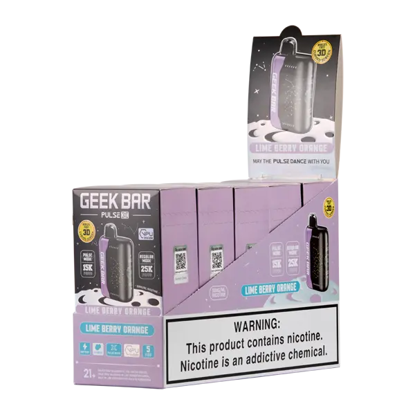 BUY 1 GET 1 FREE Lime Berry Orange Geek Bar Pulse X 25k | Vape Amazon India Geek Vape