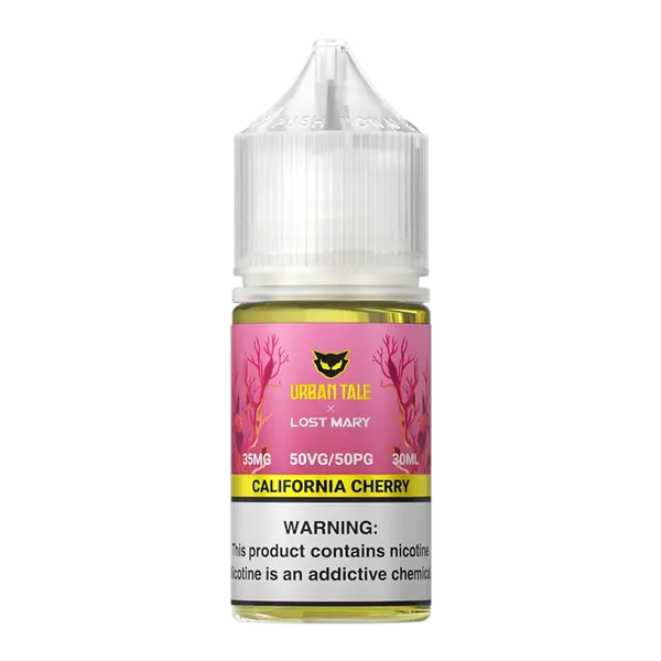 BUY 1 GET 1 FREE California Cherry Urban Tale X Lost Mary Vape Juice | Vape Amazon India