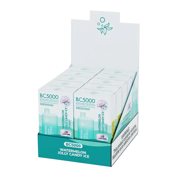 BUY 1 GET 1 FREE Watermelon Jolly Ice EB BC5000 | Vape Amazon India EBCREATE