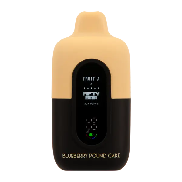 BUY 1 GET 1 FREE Blueberry Pound Cake FRUITIA X Fifty Bar 20k | Vape Amazon India