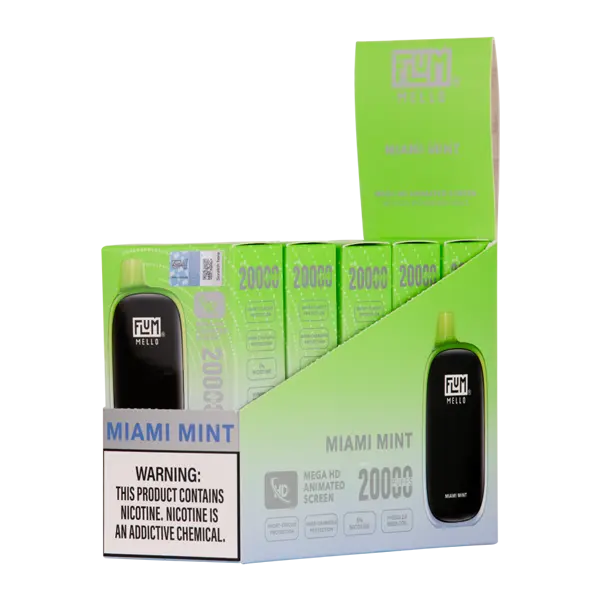 BUY 1 GET 1 FREE Miami Mint FLUM Mello | Vape Amazon India Flum