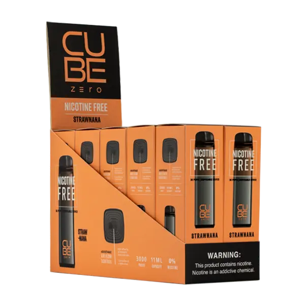 BUY 1 GET 1 FREE Strawnana by Cube | Vape Amazon India Cube