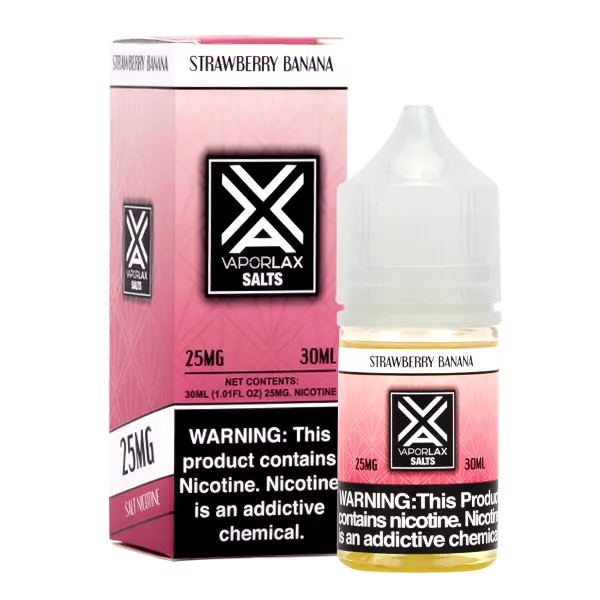 BUY 1 GET 1 FREE Strawberry Banana VaporLax Salt | Vape Amazon India VaporLax