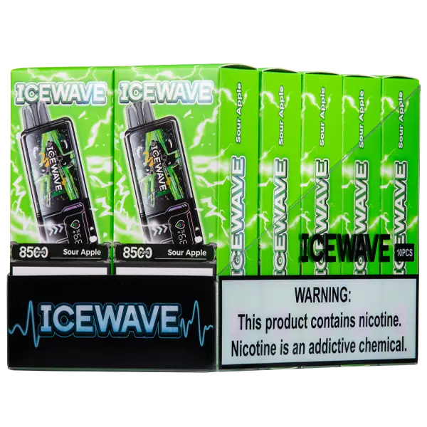BUY 1 GET 1 FREE Sour Apple Icewave X8500 | Vape Amazon India ZoVoo