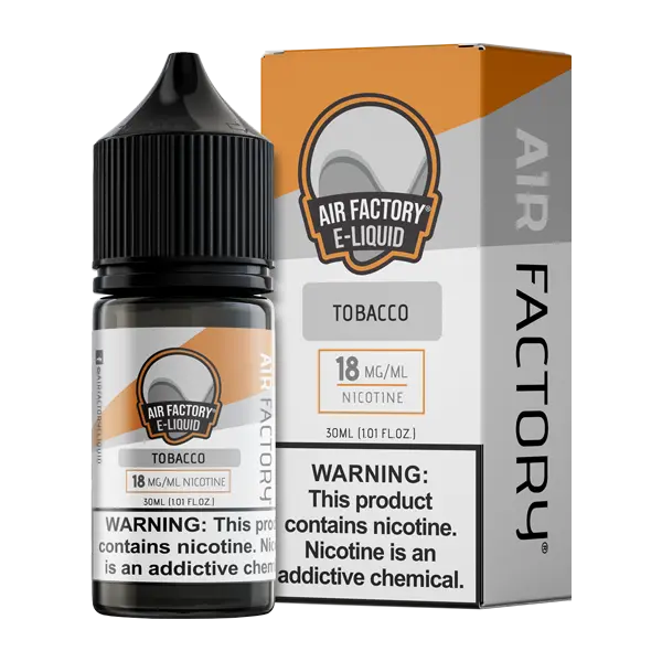 BUY 1 GET 1 FREE Tobacco Air Factory Salt | Vape Amazon India Air Factory