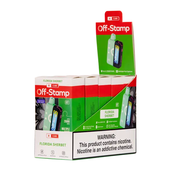 BUY 1 GET 1 FREE Florida Twist Off Stamp X-Cube Kit | Vape Amazon India Off Stamp