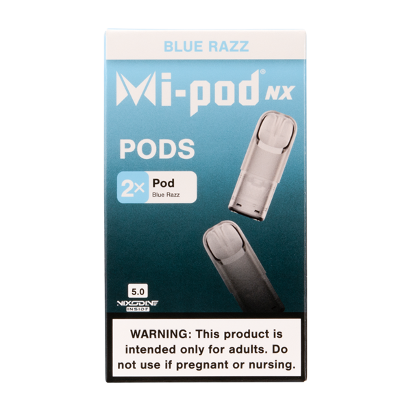 BUY 1 GET 1 FREE Blue Razz Mi-Pod NX 2pk Pods | Vape Amazon India