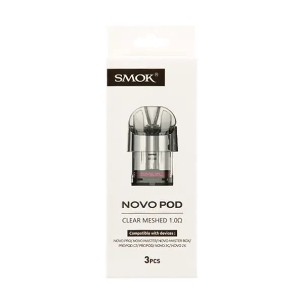 BUY 1 GET 1 FREE SMOK Novo Pods Clear | Vape Amazon India Smok