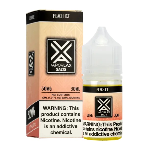 BUY 1 GET 1 FREE Peach Ice VaporLax Salt | Vape Amazon India