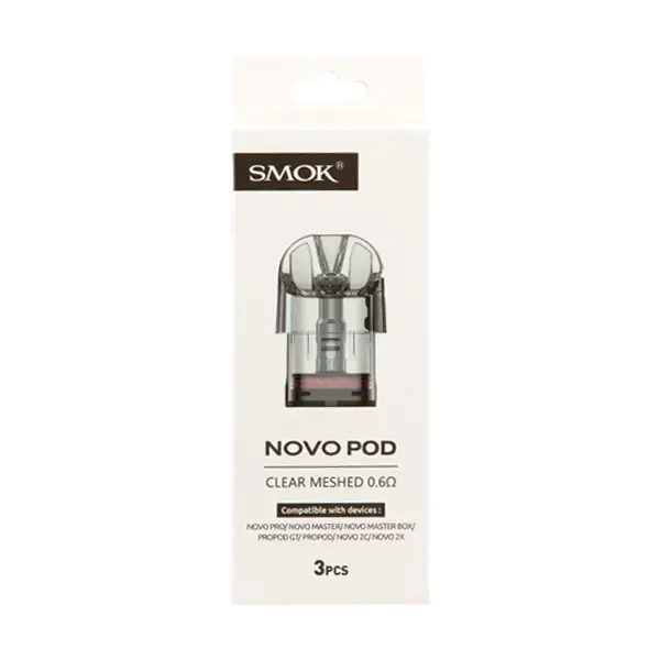 BUY 1 GET 1 FREE SMOK Novo Pods Clear | Vape Amazon India Smok