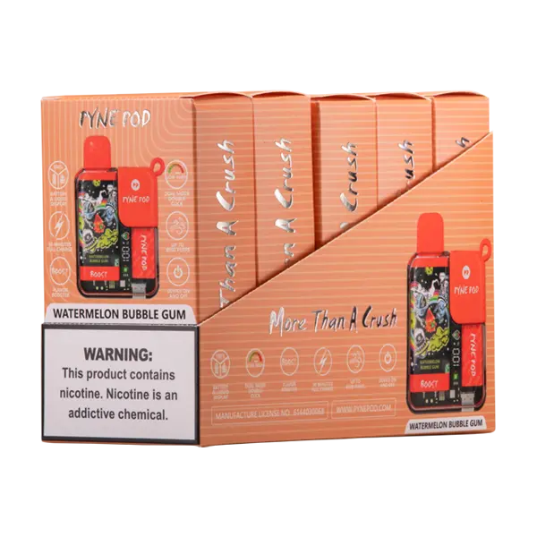 BUY 1 GET 1 FREE Watermelon Bubblegum Pyne Pod Boost | Vape Amazon India Pyne Pod