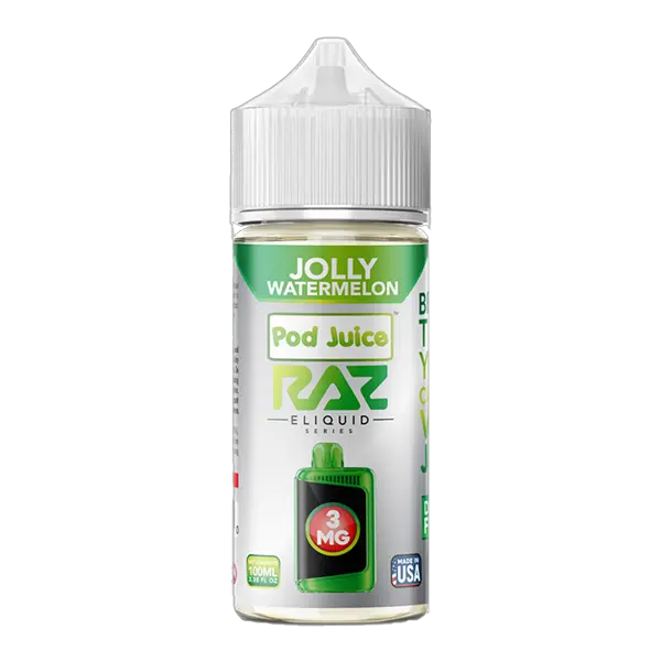BUY 1 GET 1 FREE Jolly Watermelon RAZ X Pod Juice 100ml | Vape Amazon India