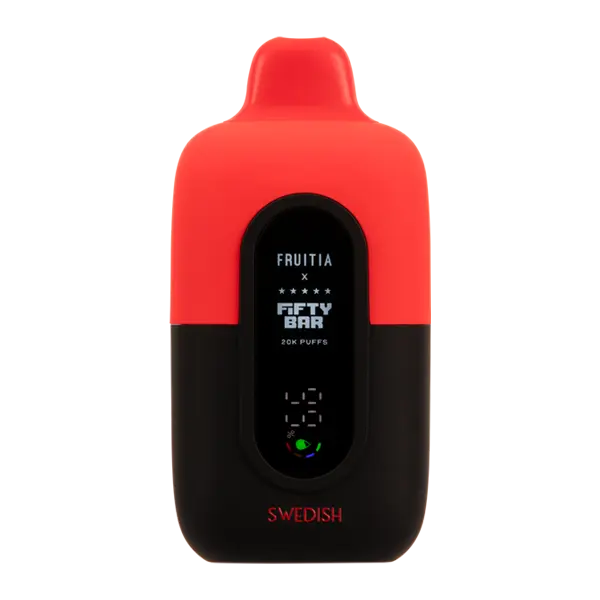 BUY 1 GET 1 FREE Swedish FRUITIA X Fifty Bar 20K | Vape Amazon India
