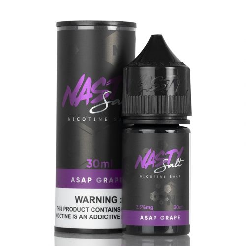BUY 1 GET 1 FREE | ASAP Grape - Nasty Salt | 30Ml Vape Juice | 35MG,50MG | Vape India - Vape India