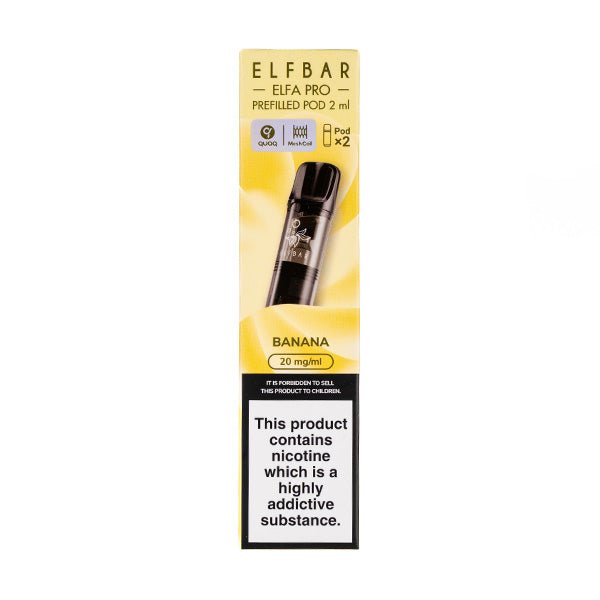 BUY 1 GET 1 FREE | Banana Elfa Pro Prefilled Pods by Elf BarVAPE INDIA - Vape India