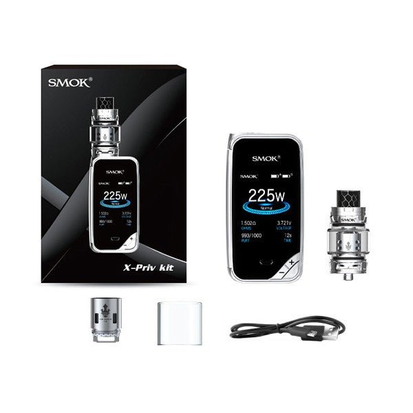 BUY 1 GET 1 FREE | SMOK X - PRIV 225W & TFV12 Prince Starter Kit India | Vape India - Vape India